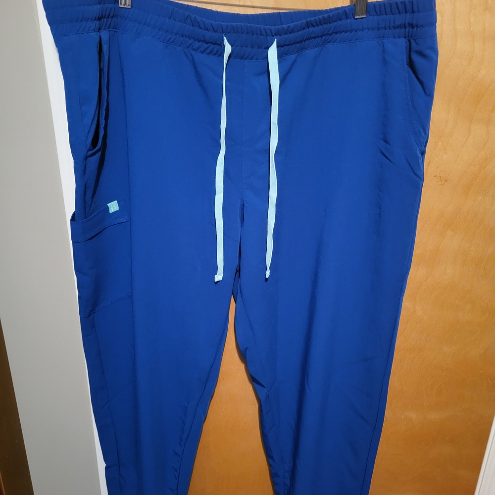 Women's Blue Joggers with Drawstring